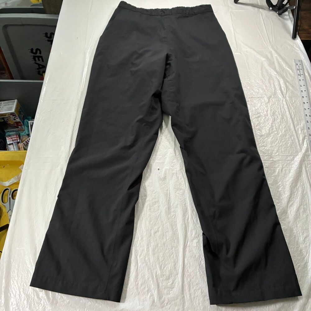 FootJoy DryJoys Rain Pants Womens Large Black Waterproof Golf Adjustable Waist